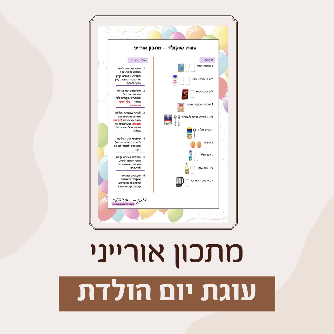 עוגת יום הולדת